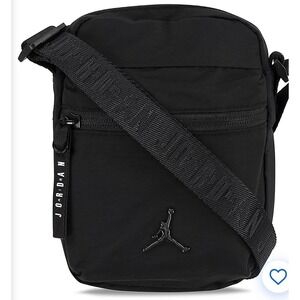Jordan Jumpman Black Festival Crossbody Bag Small Messenger Sporty